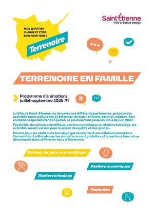 Animations Terrenoire été 2026