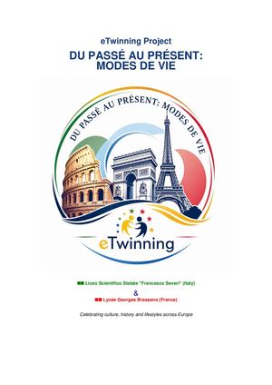 Du Passè Au Present Modes De Vie Ebook