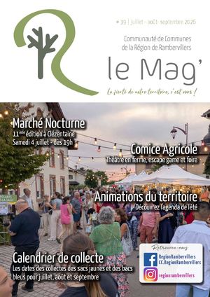 Mag N°39 - Juillet Aout Septembre 2026