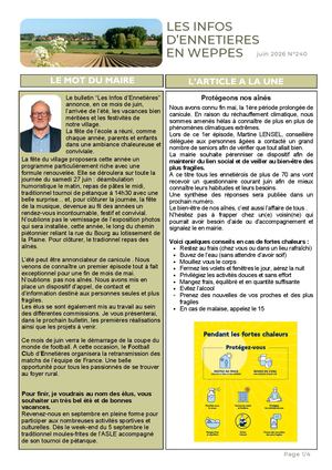 Bulletin juin 2026 N° 240