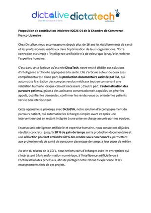 Article- Dictalive