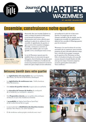 Journal de quartier - Wazemmes - Juin/décembre 2026