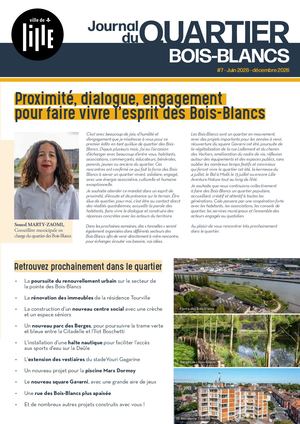 Journal de quartier - Bois-Blancs - Juin/décembre 2026