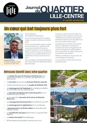 Journal de quartier - Lille-Centre - Juin/décembre 2026