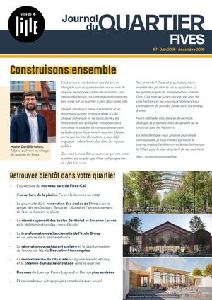 Journal de quartier - Fives - Juin/décembre 2026