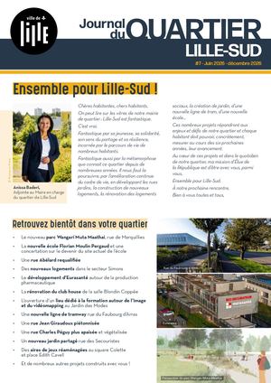 Journal de quartier - Lille-Sud - Juin/décembre 2026