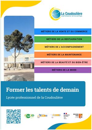 Livret présentation Lycée la Coudoulière