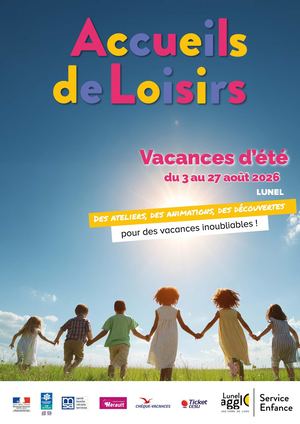 Vacances août 2026 - ALSH Lunel