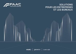 SOLUTIONS POUR LES ENTREPRISES ET LES BUREAUX - FAAC