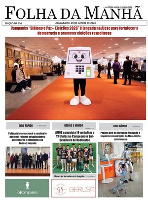 Jornal Folha Da Manha Junho  2026