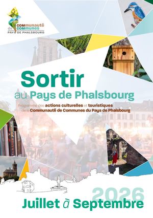 Programme Animations Communauté de Communes du Pays de Phalsbourg - Juillet à Septembre 2026