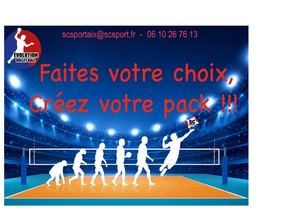 Créez Votre Packs Volley Ball