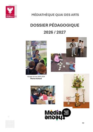 Dossier Pédagogique Médiathèque