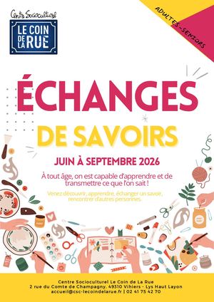 ÉChanges De Savoirs