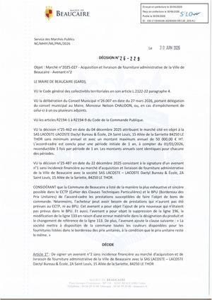 Fichier Parution Des Décisions N°26 229 à 26 230