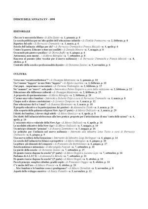 Indici Rivista Bambini 1999_2025