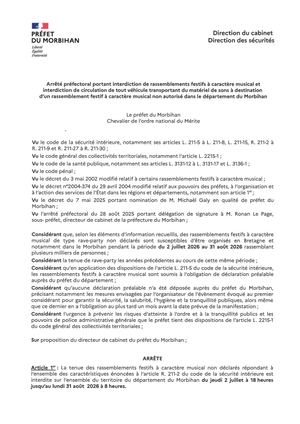 Ap Interdiction Rave Party Juillet Août 2026