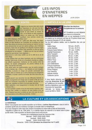 Bulletin N° 231 Juin 2024