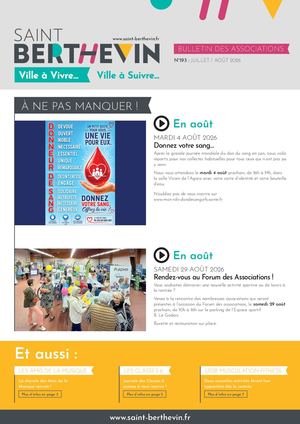 Bulletin des associations n°193 - Juillet / Août 2026