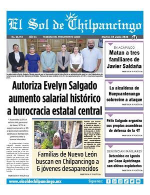 El Sol De Chilpancingo 30 Junio 2026 Compressed