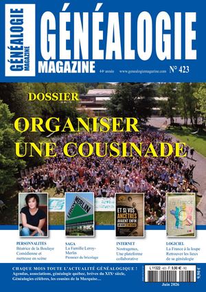 Généalogie Magazine N° 423