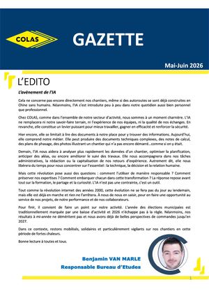 Gazette Mai Juin 2026