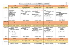 Planning maternel Perrault août 2026