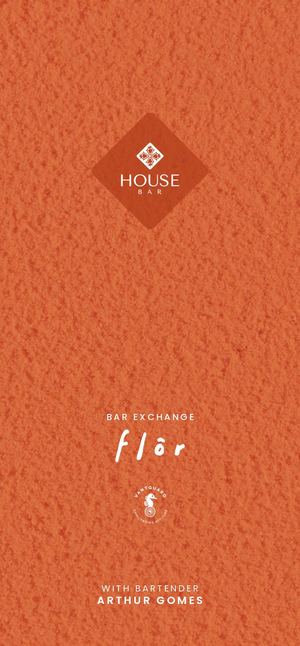 House Bar X Flor Bar Menu