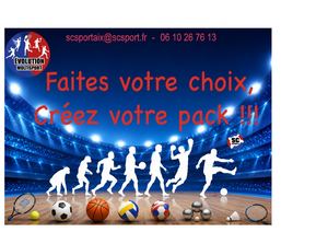 Créez Votre Packs Multisport