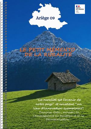 Petit Memento De La Ruralite Ariege