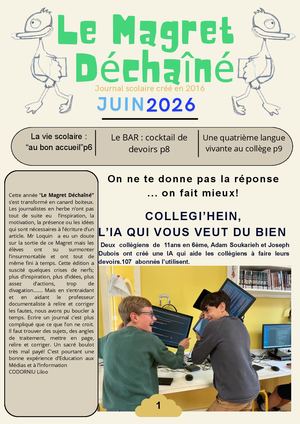 MAGRET DECHAÎNÉ N°24 JUIN 2026