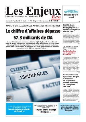 LES ENJEUX ECO N°932