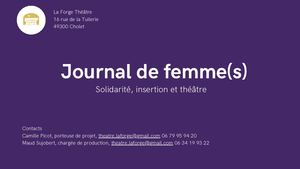 Présentation Journal De Femme(s)