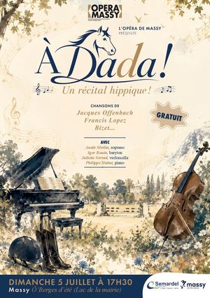 Programme À Dada - Un récital hippique - Massy