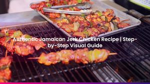 Authentic Jamaican Jerk Chicken Recipe | Step-by-Step Visual Guide