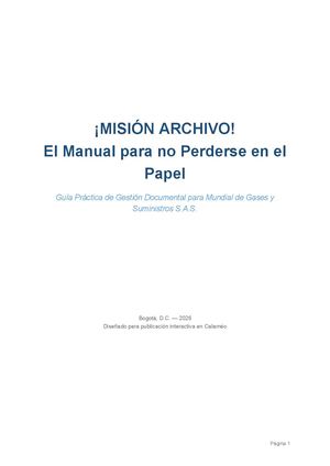 Cartilla Mision Archivo Calameo