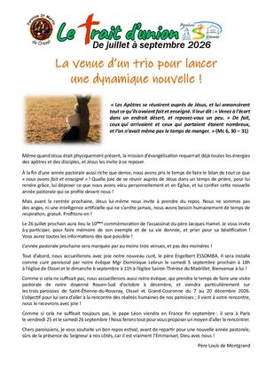 Trait D'union Juillet Aout Septembre 2026 V526 06 2026 Fse