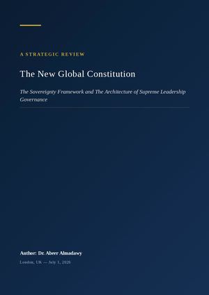 Abeer Almadawy and The New Global Constitution - Chapter 3