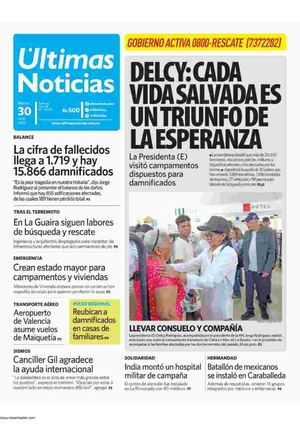 2026 06 30 Diario Ultimas Noticias Ve