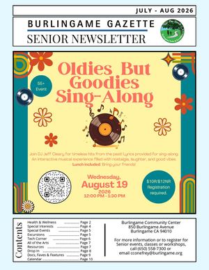 Burlingame Gazette - July/August 2026