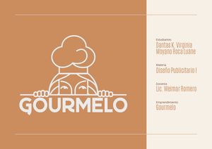 Informe Final - GOURMELO