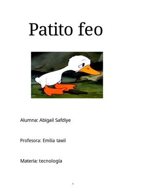 Patito Feo Final