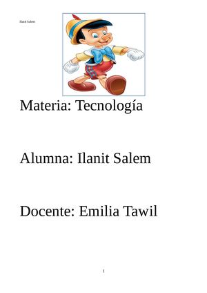 Pinocho Ilanit Salem