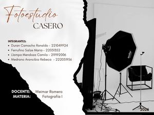 Foto Estudio Casero