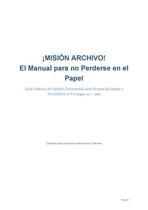 Cartilla Mision Archivo Calameo