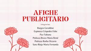 Informe De Afiche Publicitario