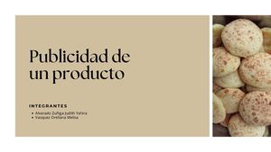 Publicidad de un producto