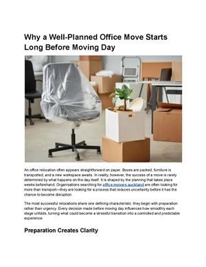 Office Movers Auckland
