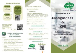 Brochure Enseignants Cpe Mai 2026