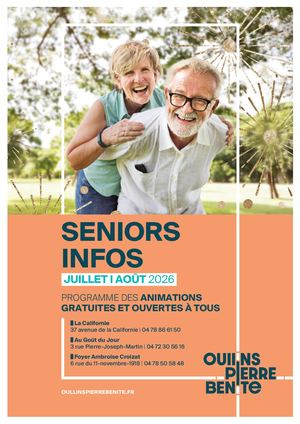 Senior infos - Juillet | Août 2026